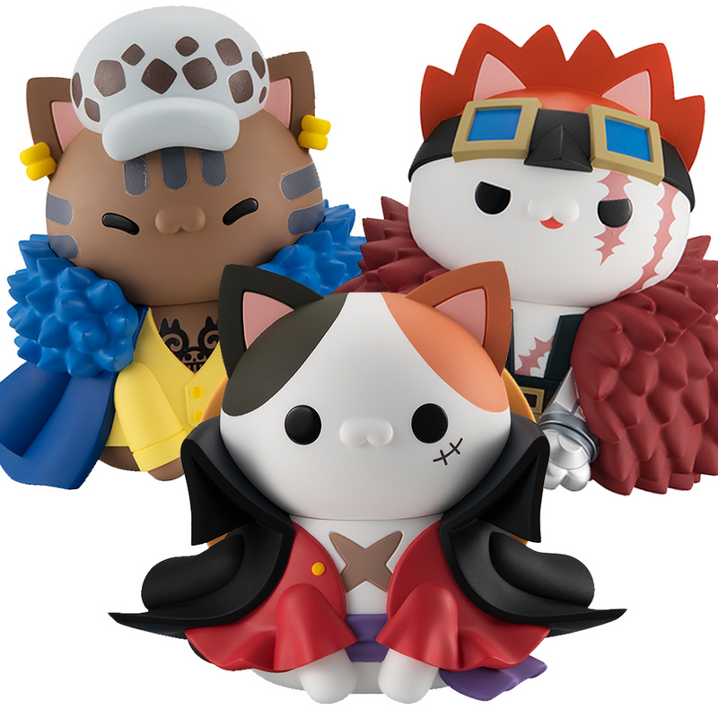 MEGA CAT PROJECT ONE PIECE Nyanto! The Big NYAN PIECE Series Monkey D. Luffy (Repeat)