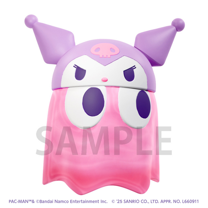 PAC-MAN×Sanrio Charactors Chibicollect Figure Vol.2 Clear Color Ver. - 1 PC (6pc per Full Set Box)