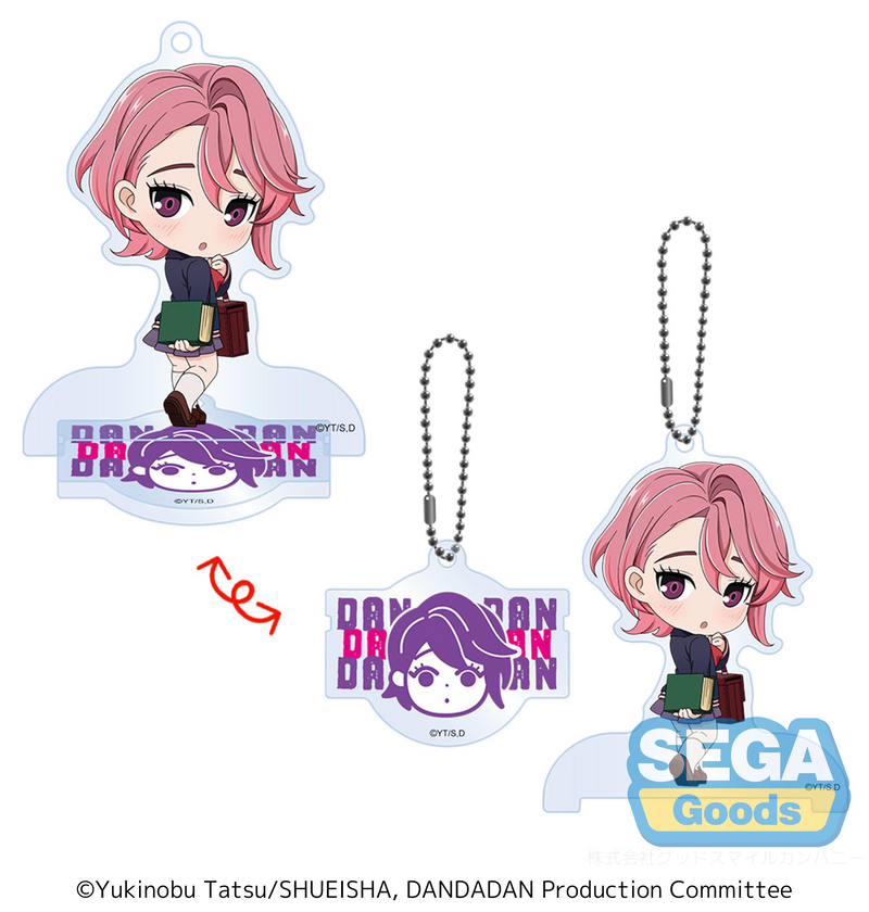 TV Anime DAN DA DAN Chibi Acrylic Keychain Stand - 1 PC (6pc per box)