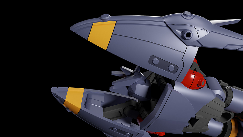 MODEROID Miniature Combining & Transforming Gunbuster