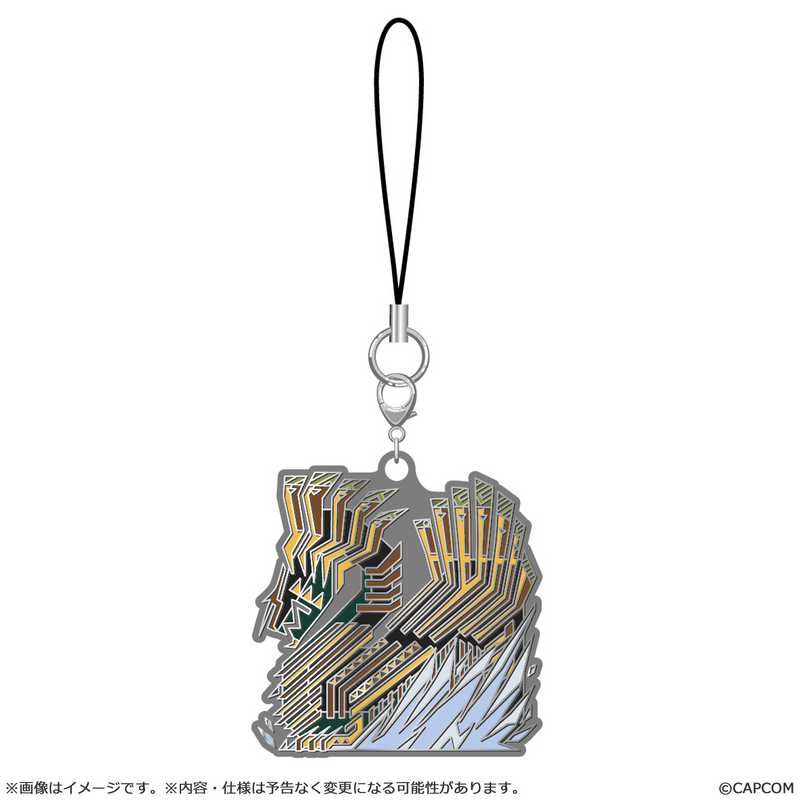 Monster Hunter Wilds Monster icon Metal Keychain - 1 PC