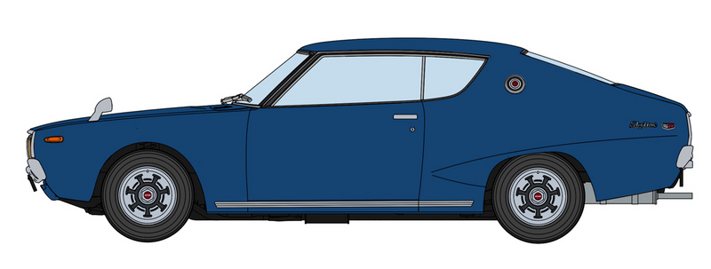 [HC55] 1:24 NISSAN SKYLINE HT 2000GT-X (KGC110)