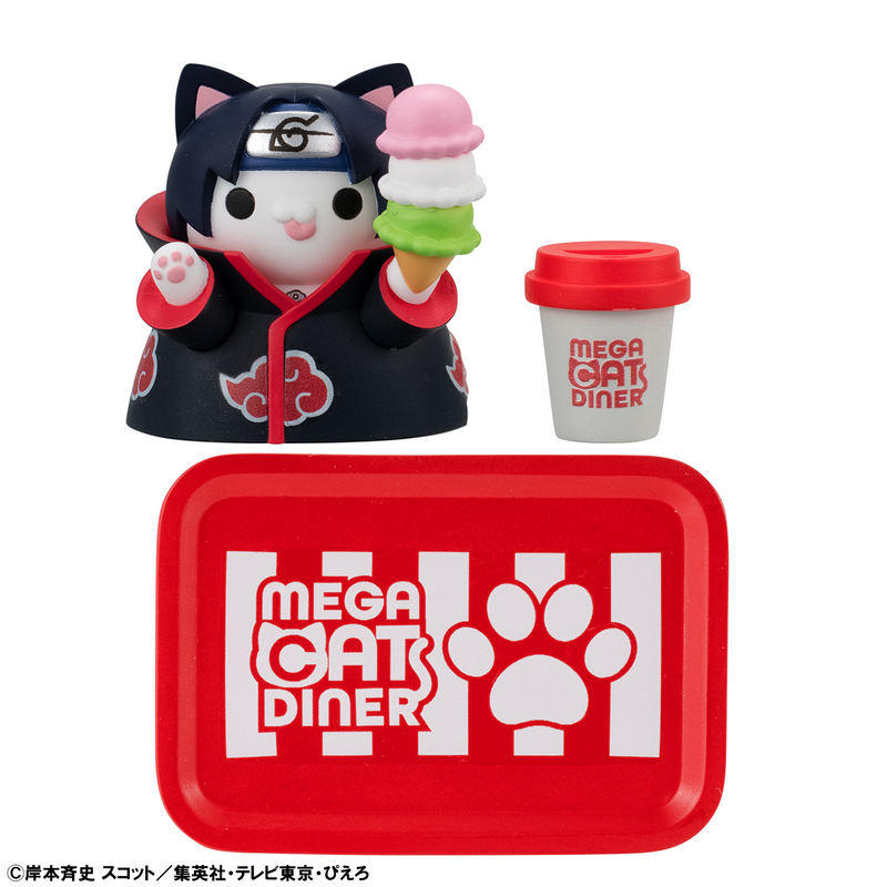 MEGA CAT PROJECT NARUTO Nyaruto! MEGACAT DINER - 1 PC (6pc per Full Set Box)