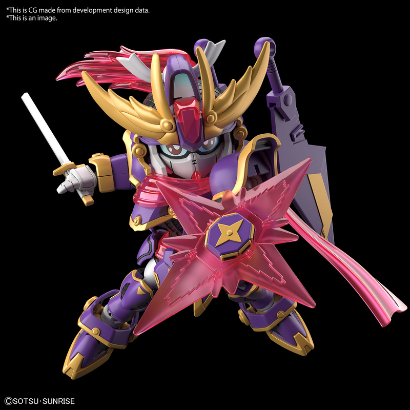 【Flash Deals - 20% Off in Cart】SD GUNDAM CROSS SILHOUETTE F-KUNOICHI KAI