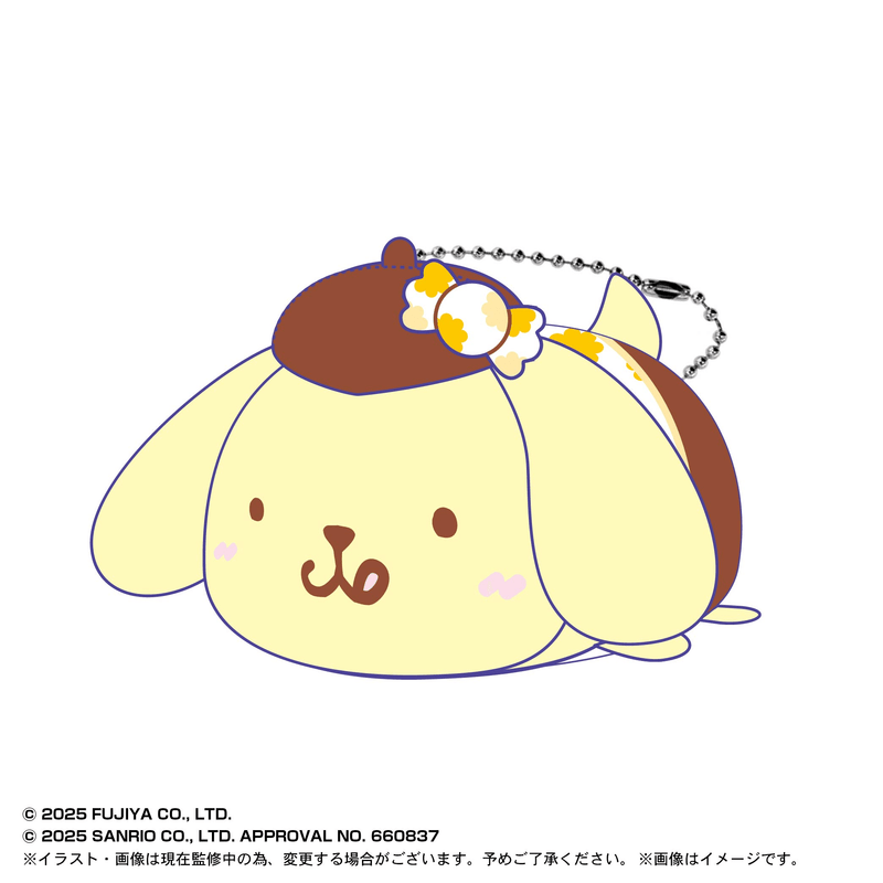 Milky×SANRIO POTE KORO MASCOT - 1 PC (5pc per Full Set Box)
