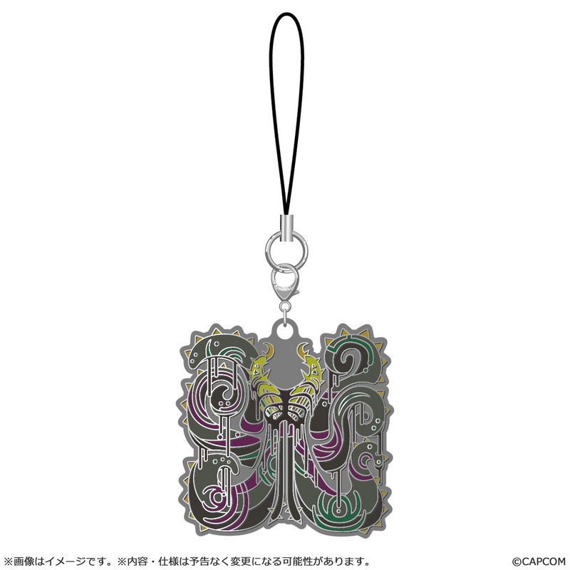 Monster Hunter Wilds Monster icon Metal Keychain - 1 PC