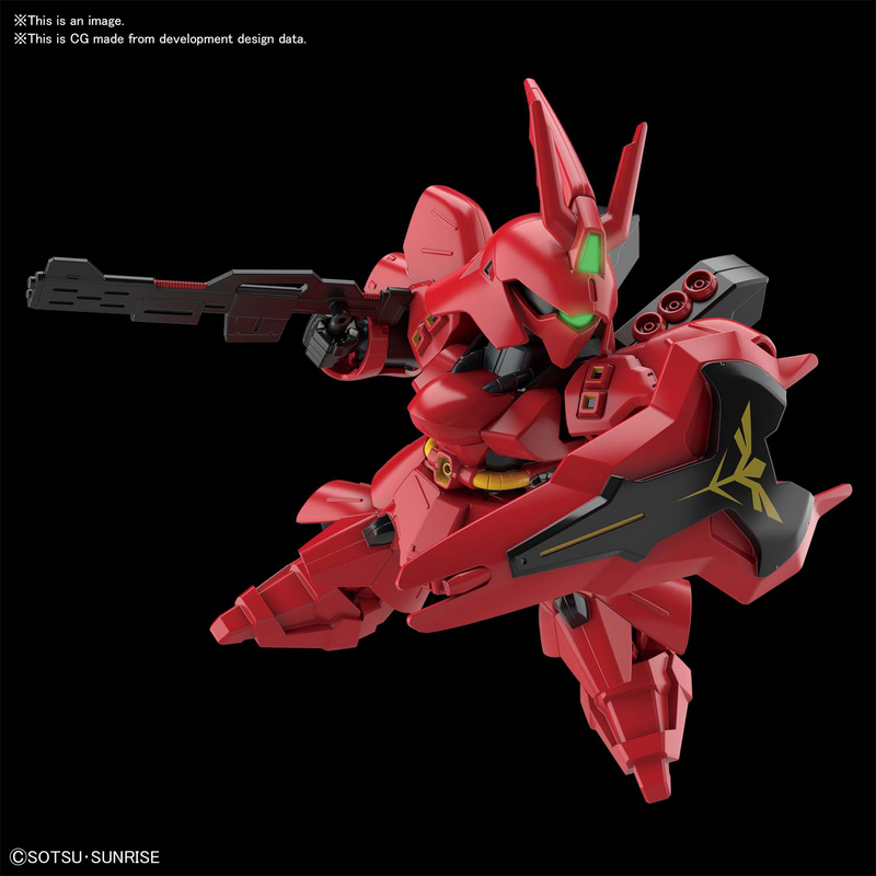 【Flash Deals - 25% Off in Cart】SD GUNDAM EX-STANDARD SAZABI