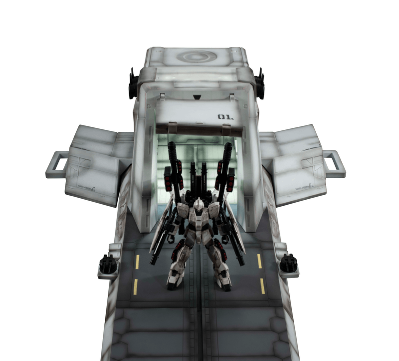 [[Pre-Order]] Realistic Model Series： MOBILE SUIT GUNDAM UNICORN （1／144 HG series） Nahel Argama catapult deck（UC ver.）