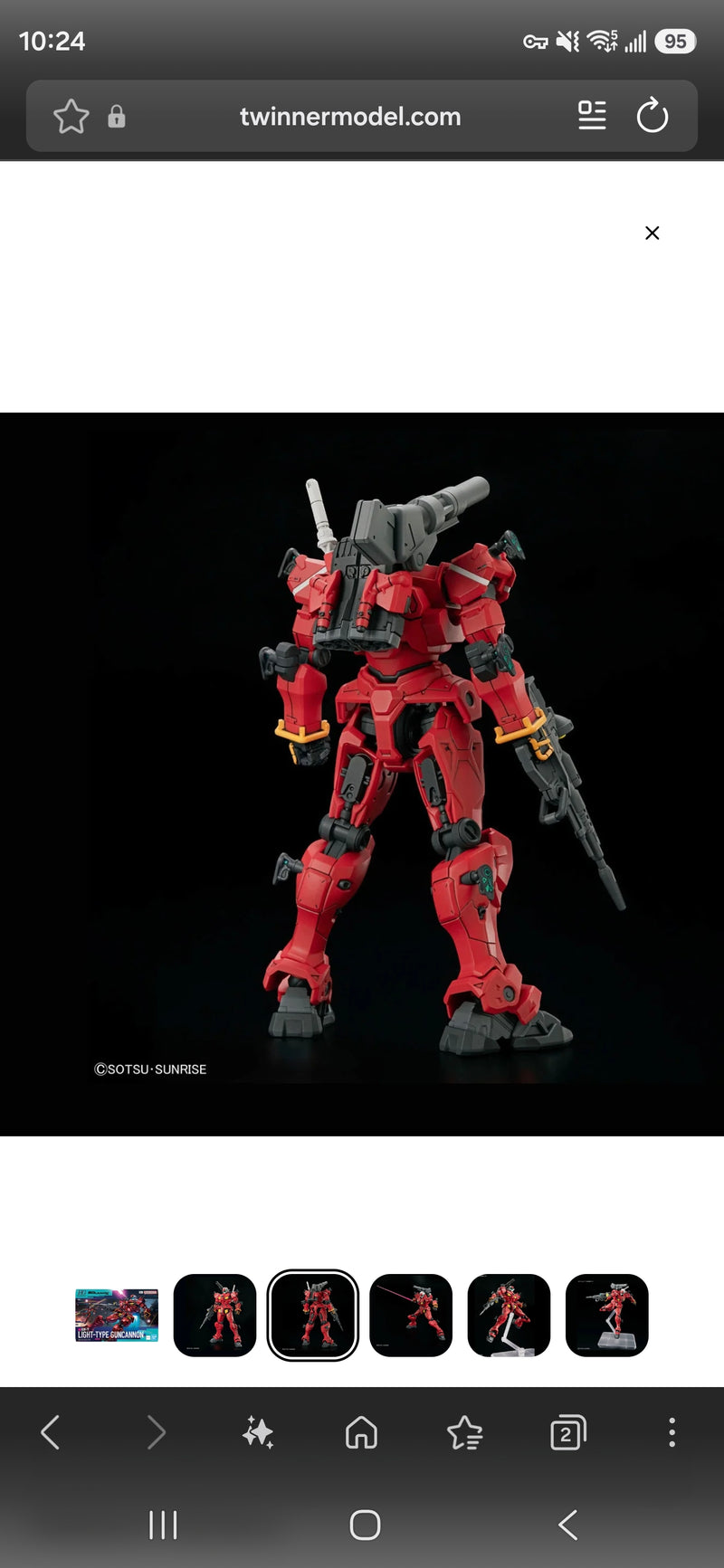 HG 1/144 Light-type Guncannon