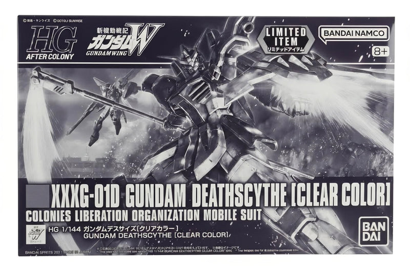 【LIMITED EDITION】 HG 1/144 GUNDAM DEATHSCYTHE [CLEAR COLOR]