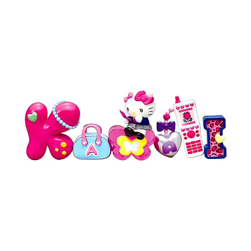 Re-ment Hello Kitty Words Collection (1 box) (6 pcs per set)
