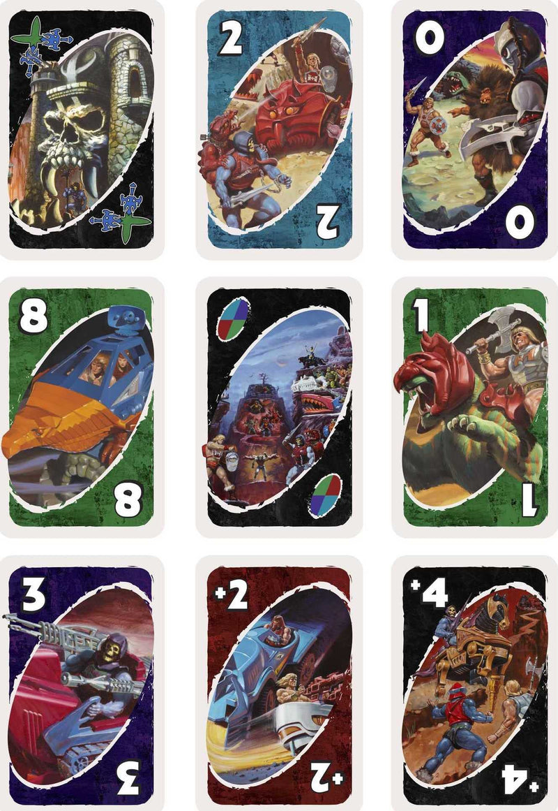 UNO Masters of the Universe Card Game