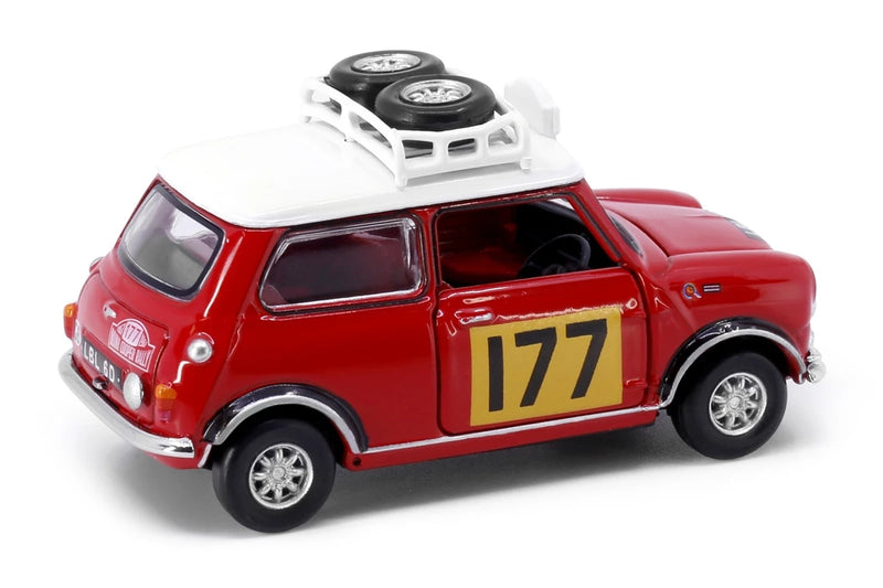 Tiny City 177 Die-cast Model Car - Mini Cooper Mk1 Rally #177