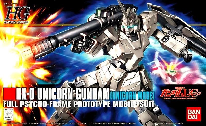 HGUC 1/144 #101 RX-0 Unicorn Gundam (Unicorn Mode)