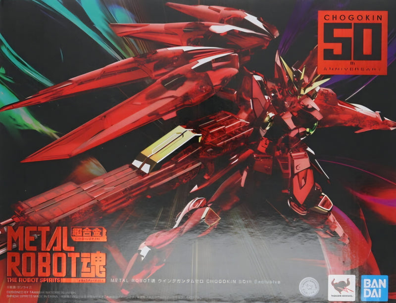 【LIMITED EDITION】 WING GUNDAM ZERO SOUL OF CHOGOKIN 50th Exclusive