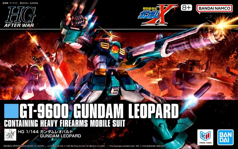 HG 1/144 GUNDAM LEOPARD