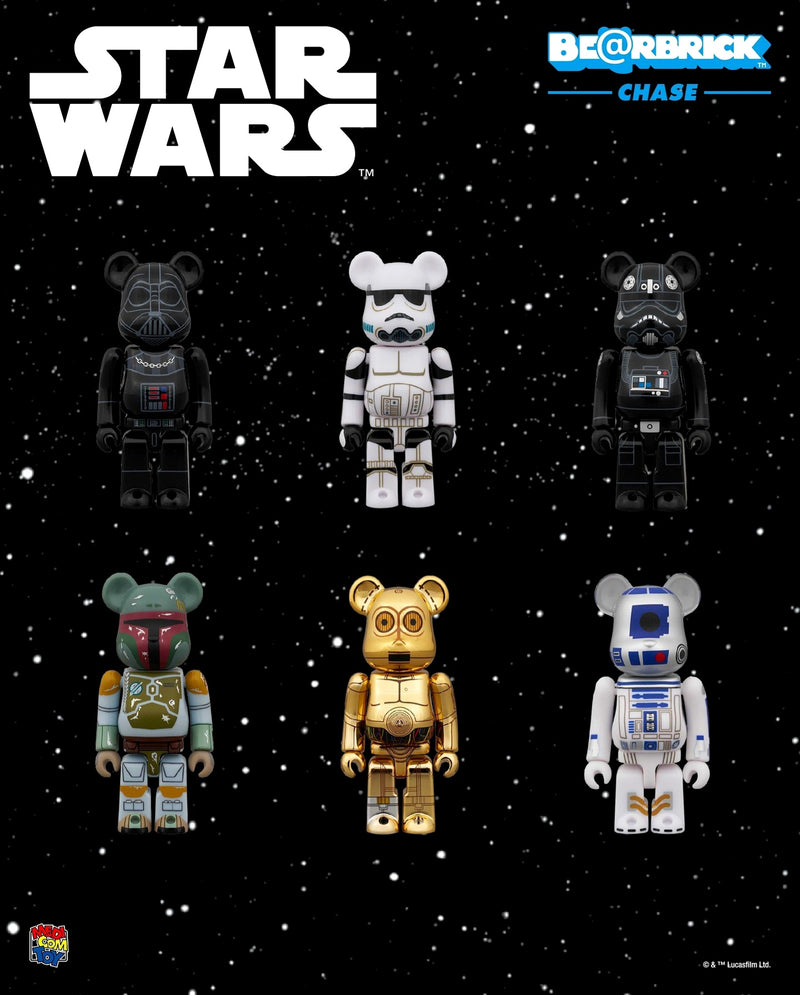 BE@RBRICK Chase Star Wars: 1 box 100% size