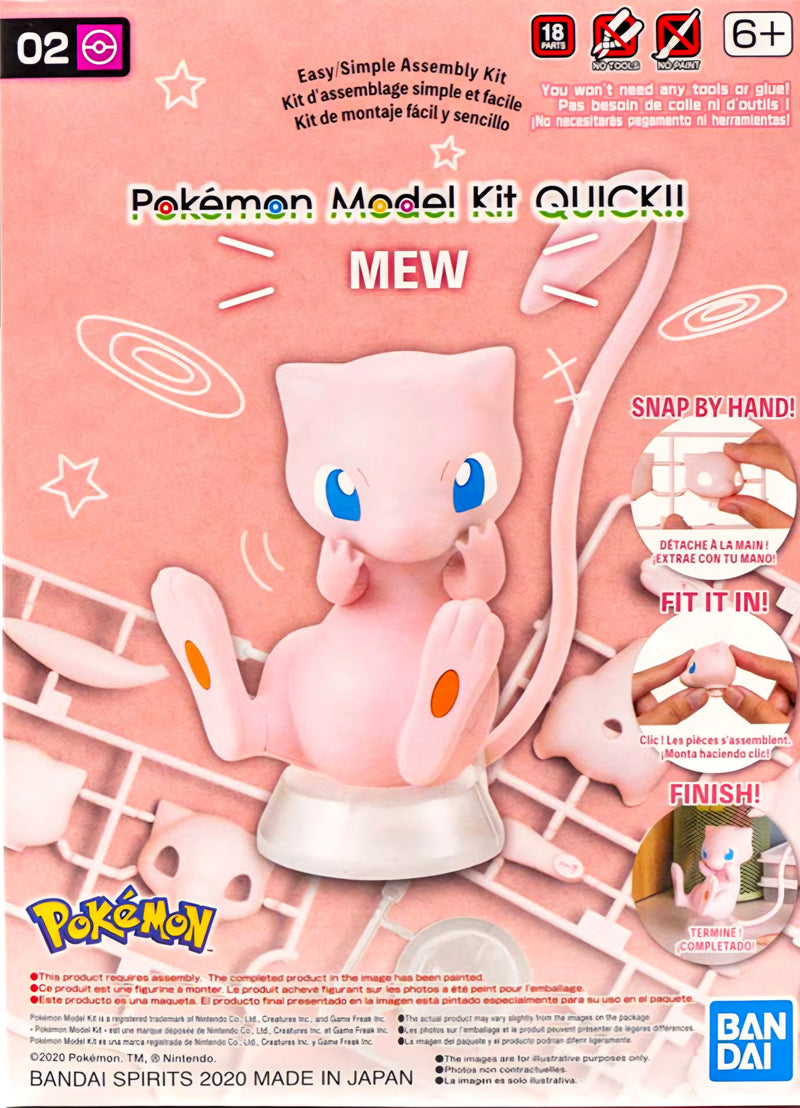 Pokémon Model Kit Quick!! 02 MEW
