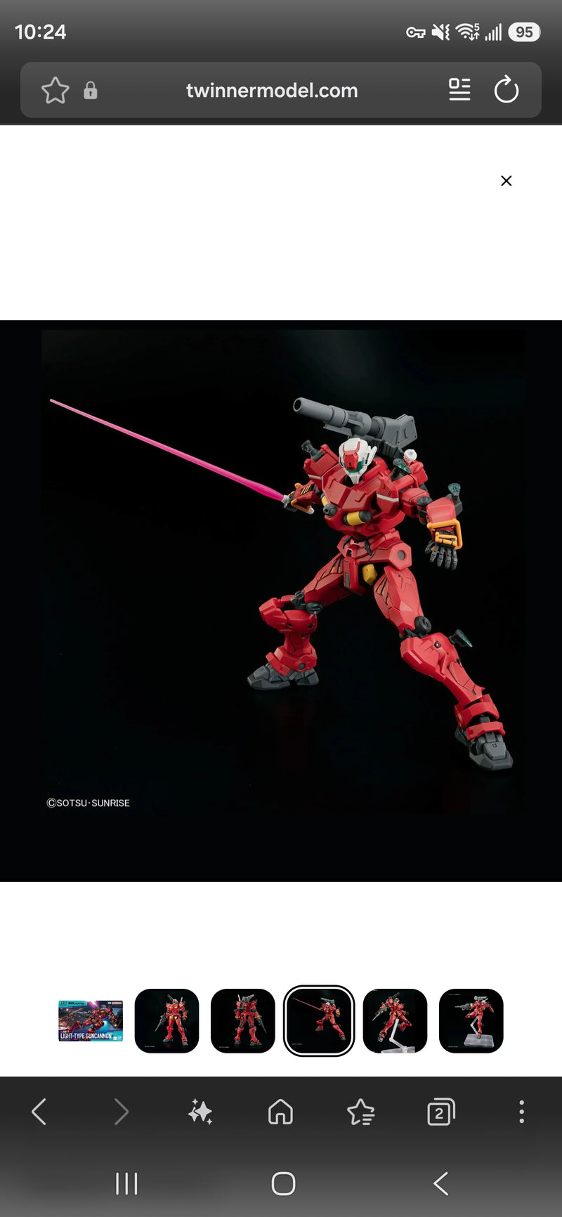 HG 1/144 Light-type Guncannon