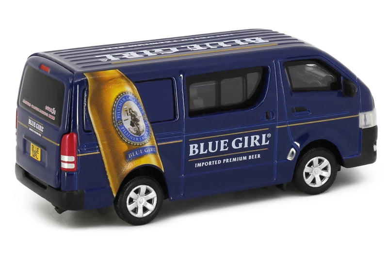 Tiny City Die-cast Model Car - Toyota Hiace BLUE GIRL