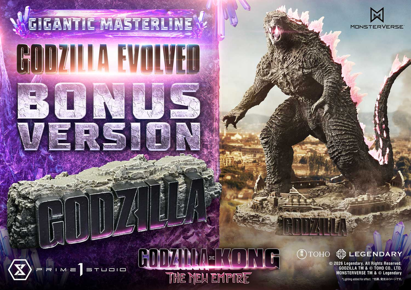 [[Pre-Order]] [ETA Q4 DEC] Gigantic Masterline Godzilla x Kong: The New Empire (Film) Godzilla Evolved Bonus Version