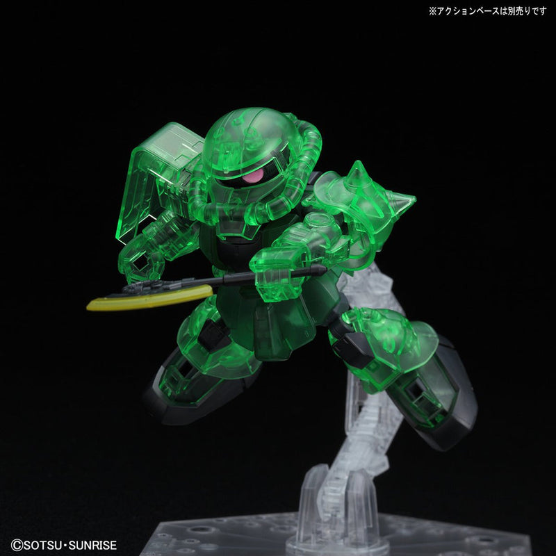 【LIMITED EDITION】 SD Gundam BB Warrior Cross Silhouette Zaku II (Cross Silhouette Frame Ver.) [Clear Color]