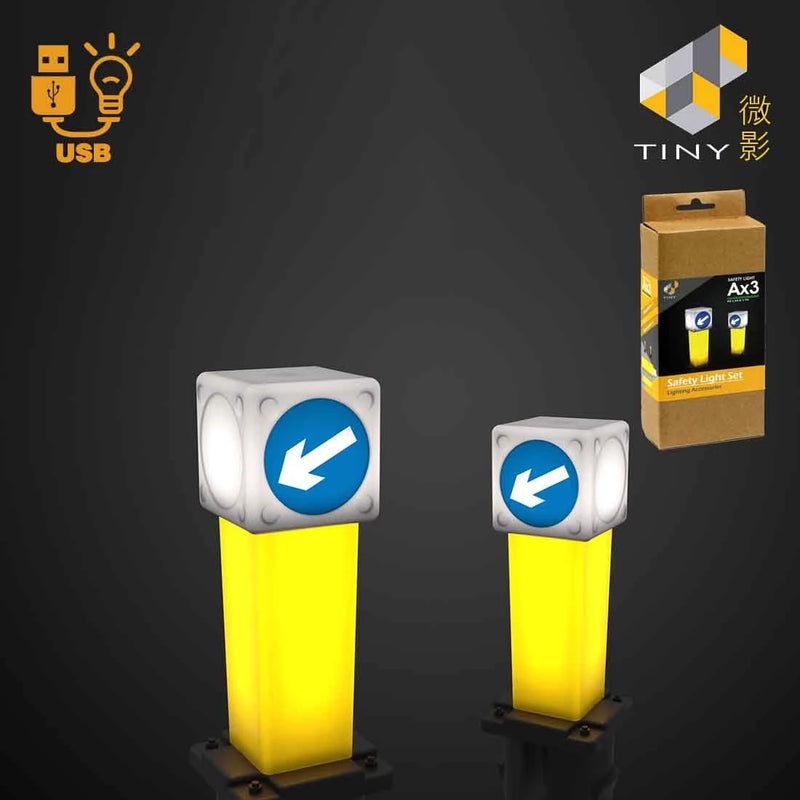 Tiny City 1/64 Ax3 Safety Light