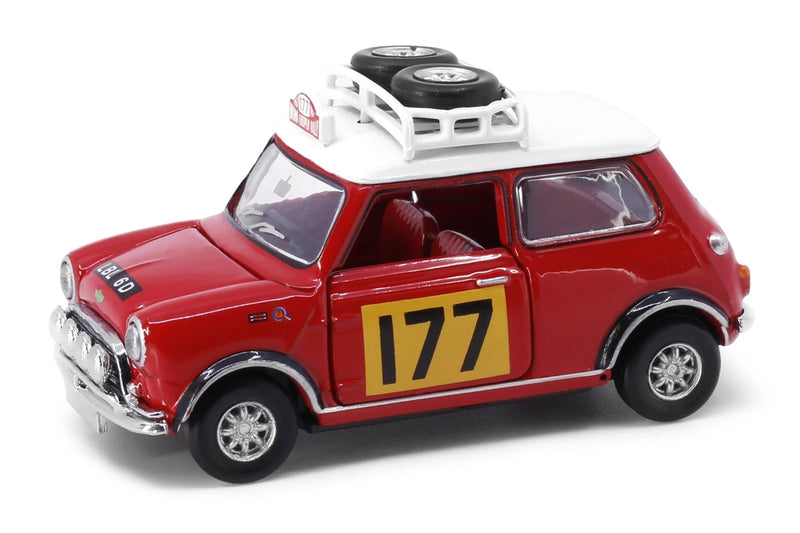Tiny City 177 Die-cast Model Car - Mini Cooper Mk1 Rally #177