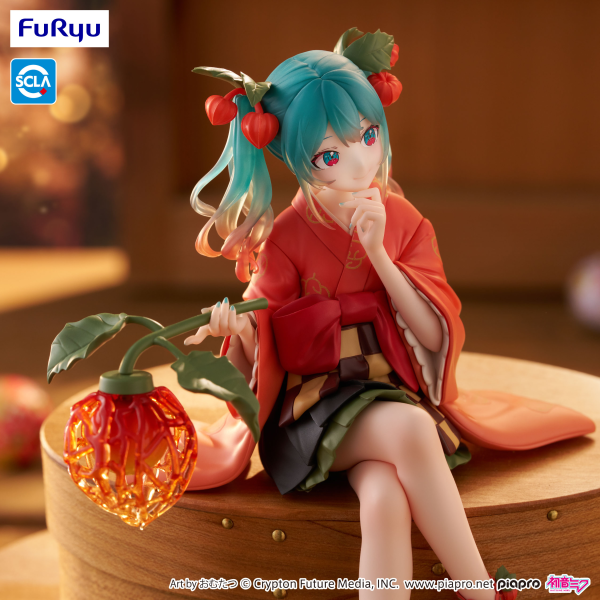 Hatsune Miku Noodle Stopper Figure -Flower Fairy Winter Cherry-
