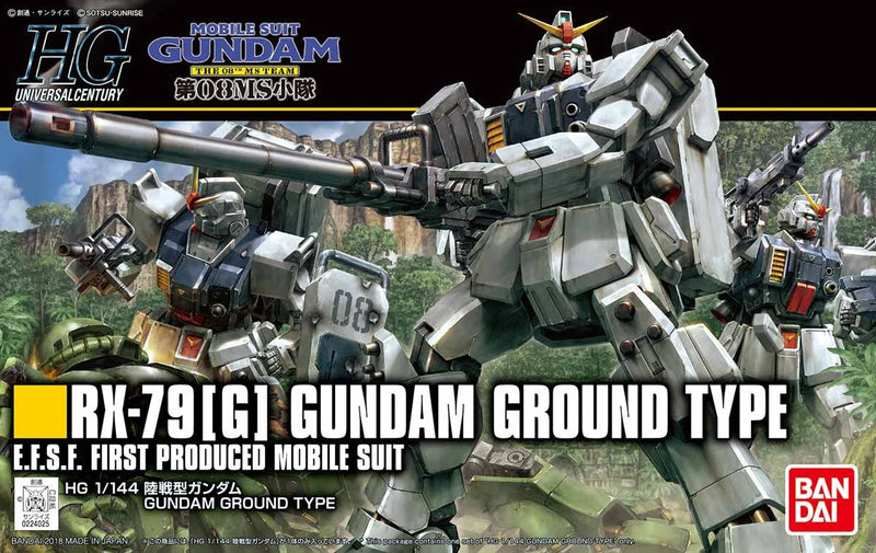 [[PRE-ORDER]] HGUC 1/144 Gundam Ground Type