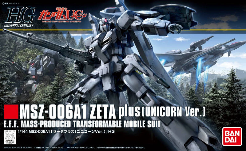 [[PRE-ORDER]] 1/144 HGUC ZETA PLUS (UNICORN Ver.)