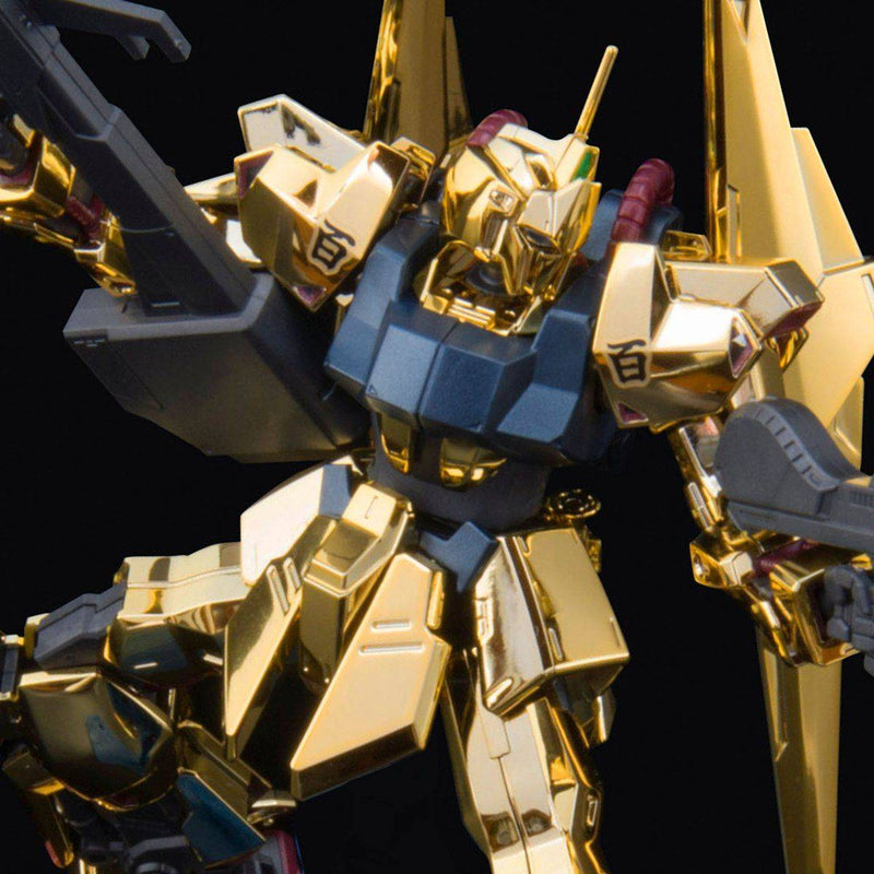 【LIMITED EDITION】THE GUNDAM BASE LIMITED HGUC 1/144 HYAKU SHIKI [gold coating]