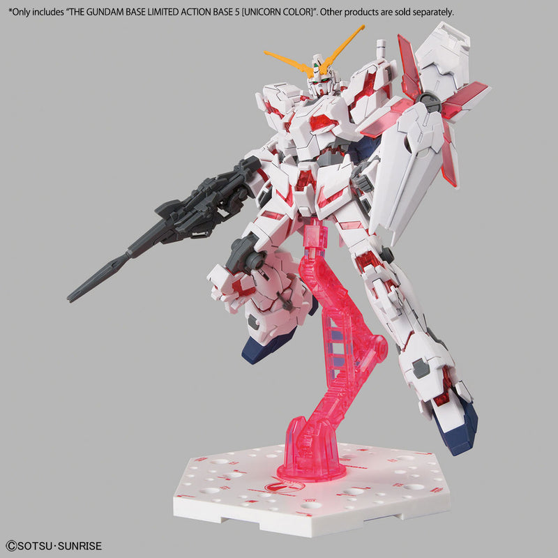 【LIMITED EDITION】THE GUNDAM BASE LIMITED ACTION BASE 5 [UNICORN COLOR]