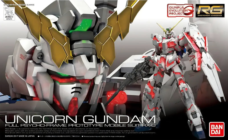 [[PRE-ORDER]] RG 1/144 #25 RX-0 Unicorn Gundam