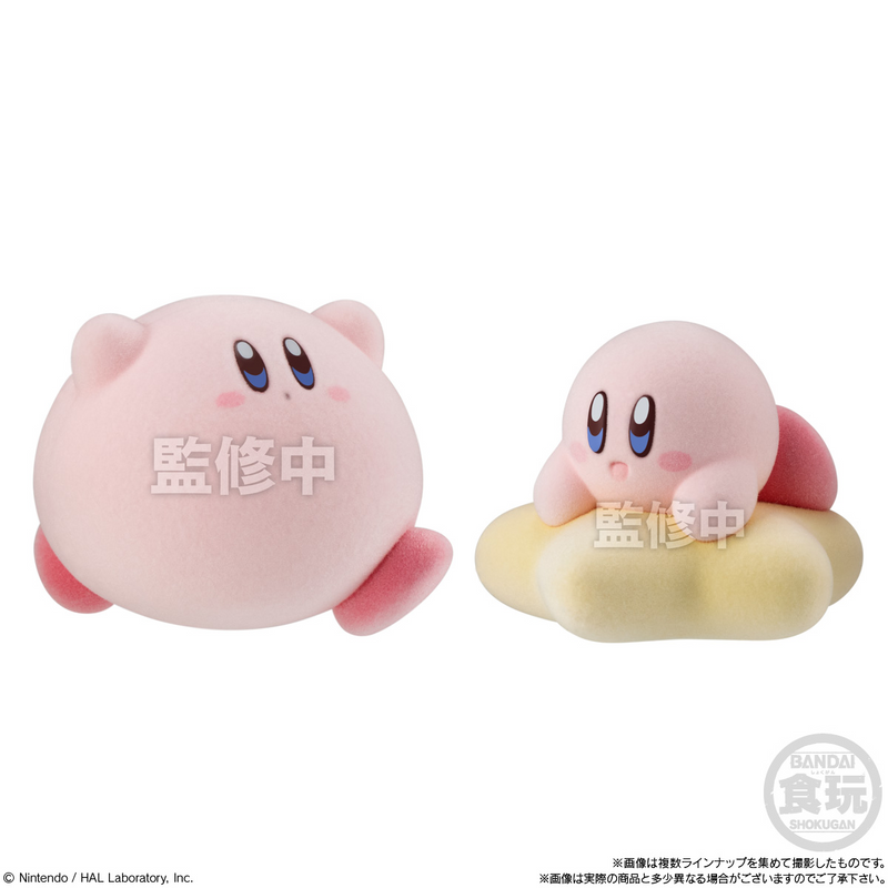 Kirby PuPuPu Flocky Doll, "Kirby" (Full Set Box/8), Bandai Shokugan - 1 PC