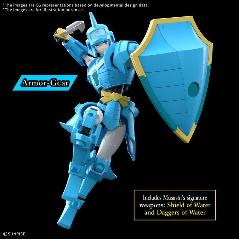 30MF Yoroi-Shinden Samurai Troopers Musashi of the Water