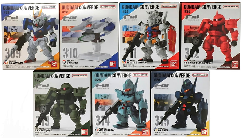 FW Gundam Converge #28 Gundam, Bandai Shokugan Converge - 1PC (Full Set Box of 10)