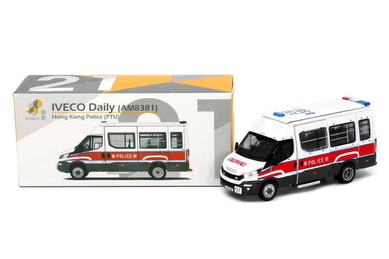 Tiny City 21 Die-cast Model Car - IVECO Daily Police Car (AM8381 PTUZ 4/1) [HKP]