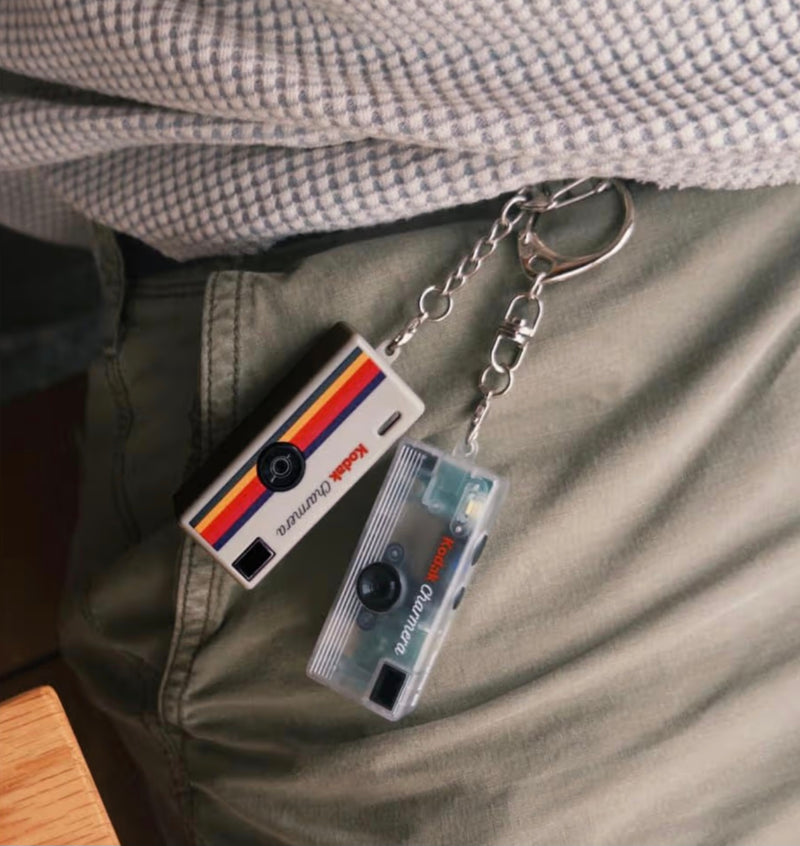 Kodak Charmera 1987 Mini Digital Camera Keychain Blind Box Collectible - 1 PC