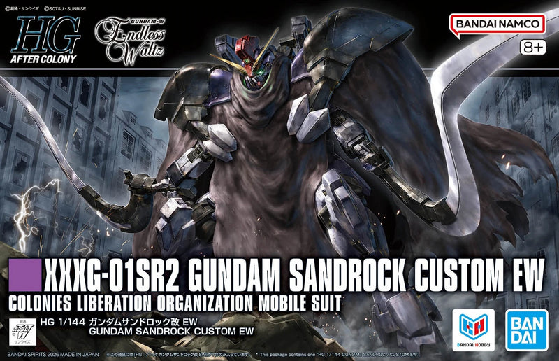 [[PRE-ORDER]] HG 1/144 GUNDAM SANDROCK CUSTOM EW