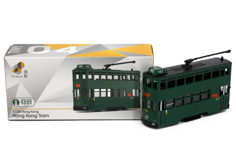 Tiny City 32 Die-cast Model Car - Hong Kong Tram (Shek Tong Tsui)