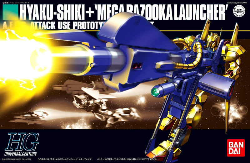 HGUC 1/144 #48 Hyaku Shiki+Mega Bazooka Launcher