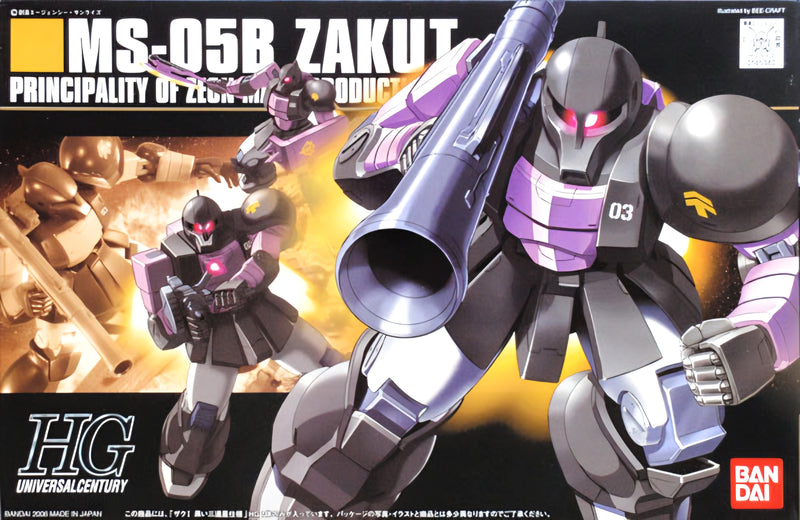 1/144 HGUC ZAKUⅠ BLACK TRI STARS