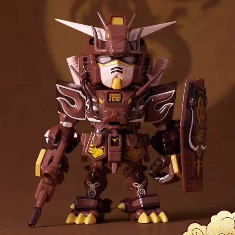 Chinese Zodiac Gundam Mini Blind Box 2026 Ver. "Gundam" (Full Set Box/9), BNESH Gundam Mini Blind Bo - 1PC