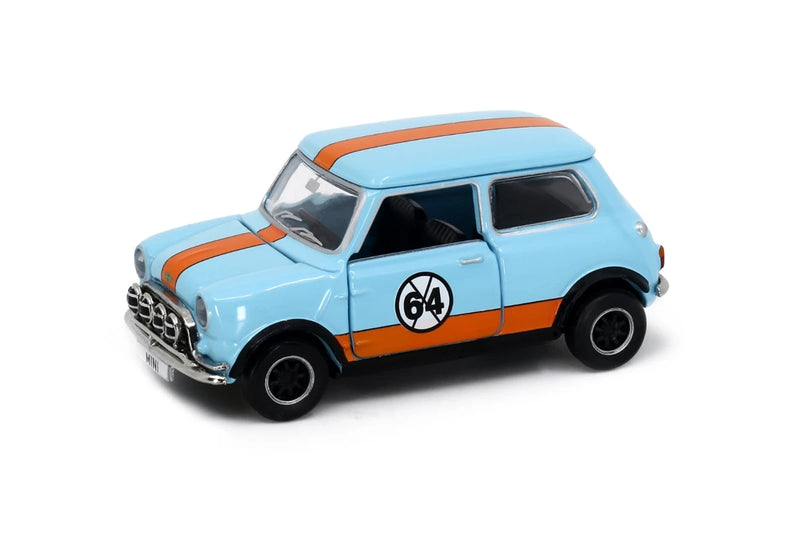Tiny City Die-cast Model Car - Mini Cooper Mk 1 Arctic Blue (64)