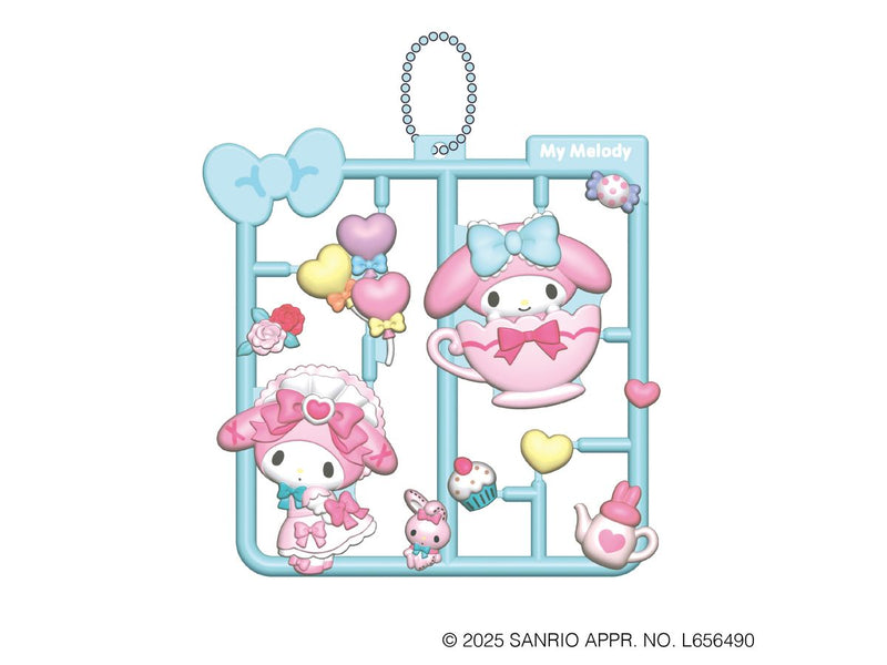【Limited Stock - Online Only】Plat Collection Sanrio Characters My Melody / Kuromi MIX - 1 PC (4pcs per Full Set Box)