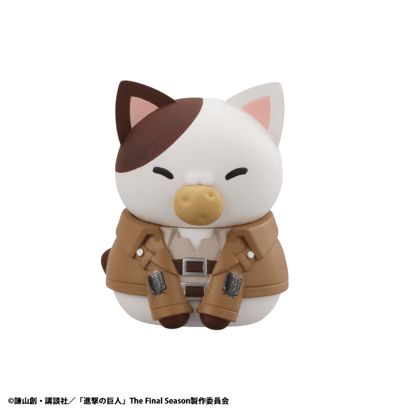 MEGA CAT PROJECT Attack on Titan Attack on Tinyan Gathering Scout Regiment danyan! (Repeat) - 1 PC (8pc per box)
