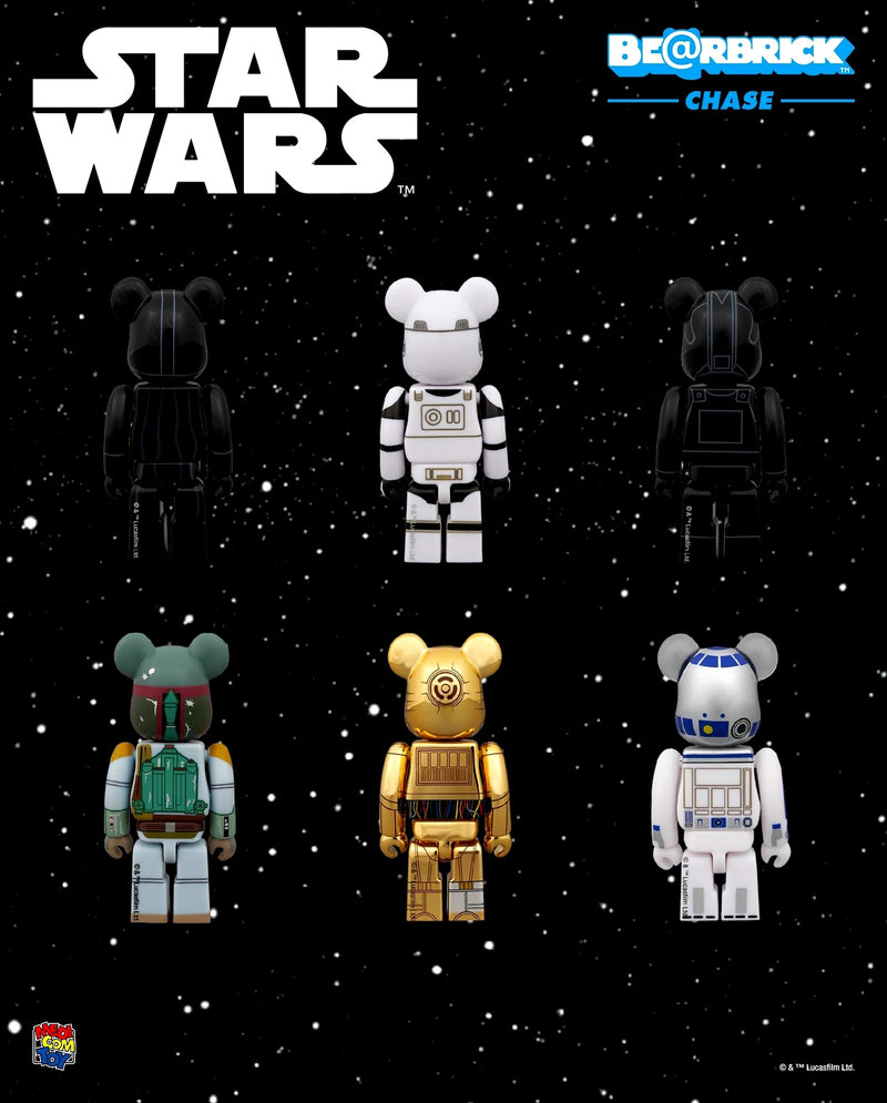 BE@RBRICK Chase Star Wars: 1 box 100% size