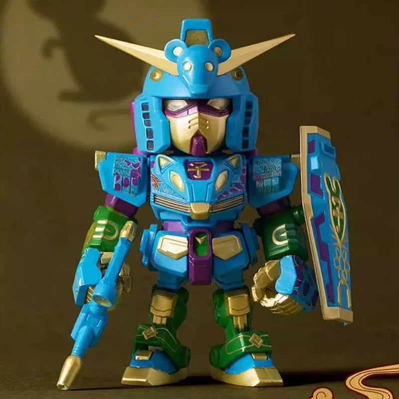 Chinese Zodiac Gundam Mini Blind Box 2026 Ver. "Gundam" (Full Set Box/9), BNESH Gundam Mini Blind Bo - 1PC