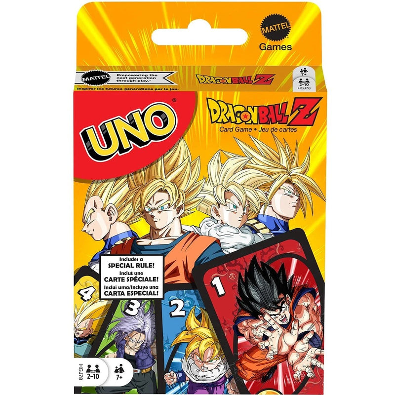 UNO Dragon Ball Z Card Game